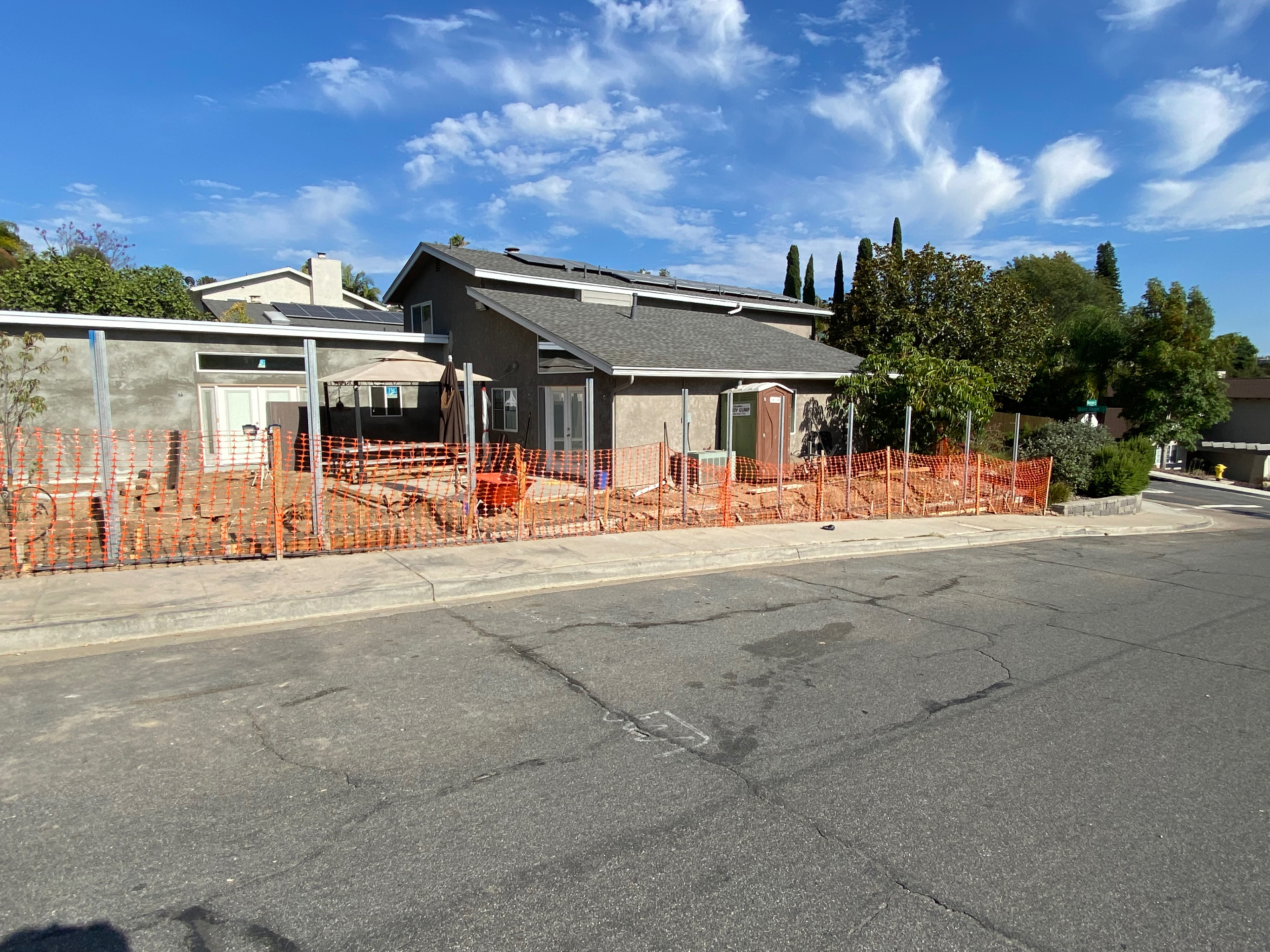 Block Base & Cedar Fence before